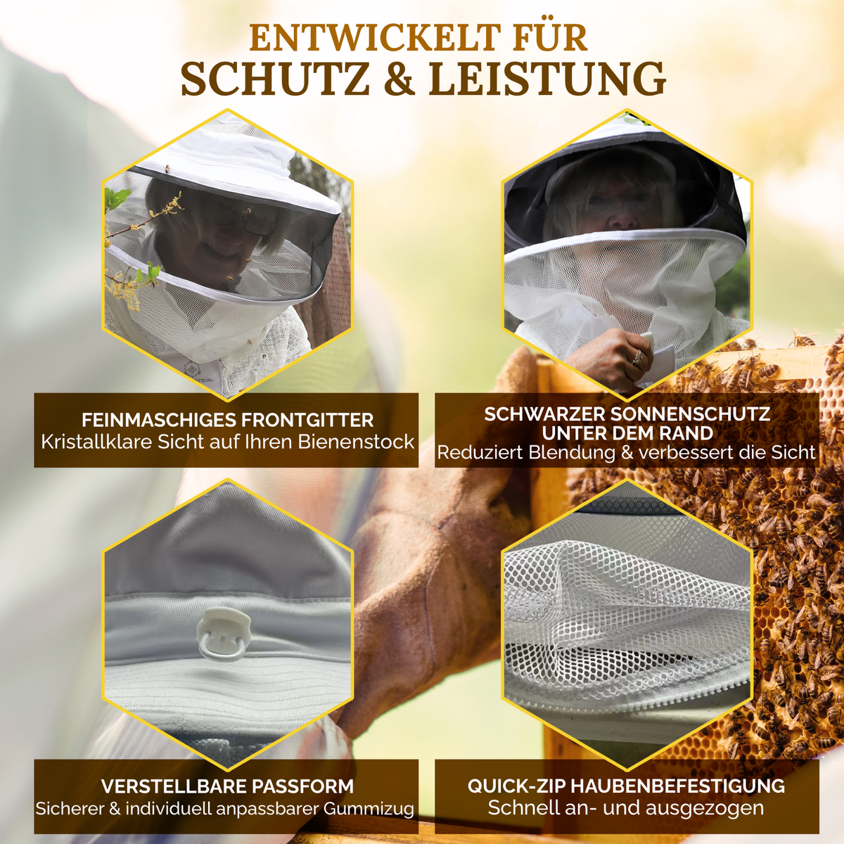 Apis Tactical Imker-Rundhaube