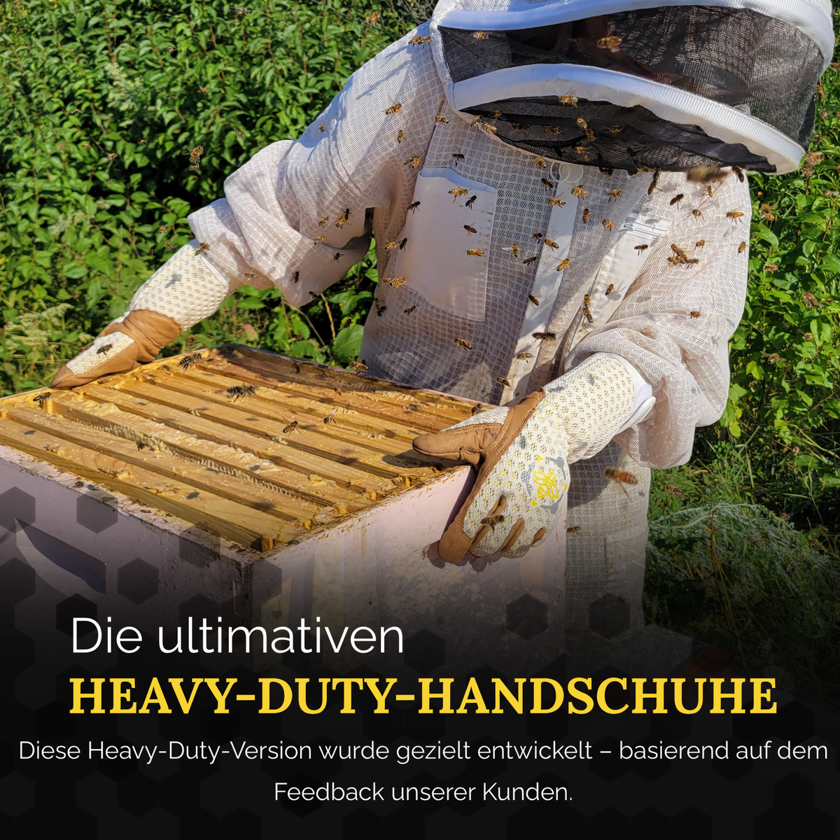 Apis Tactical Schwerlast-Imkerhandschuhe